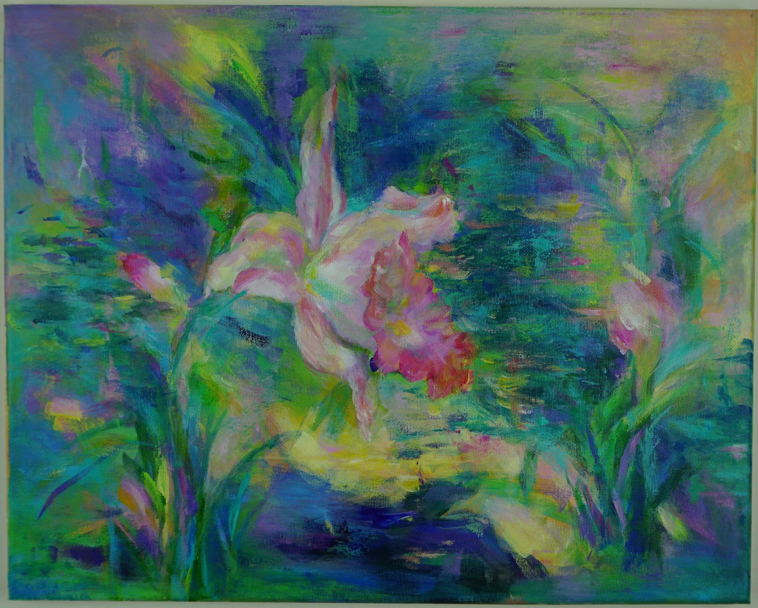 iv - experimenting | tiny strokes | pallet knife