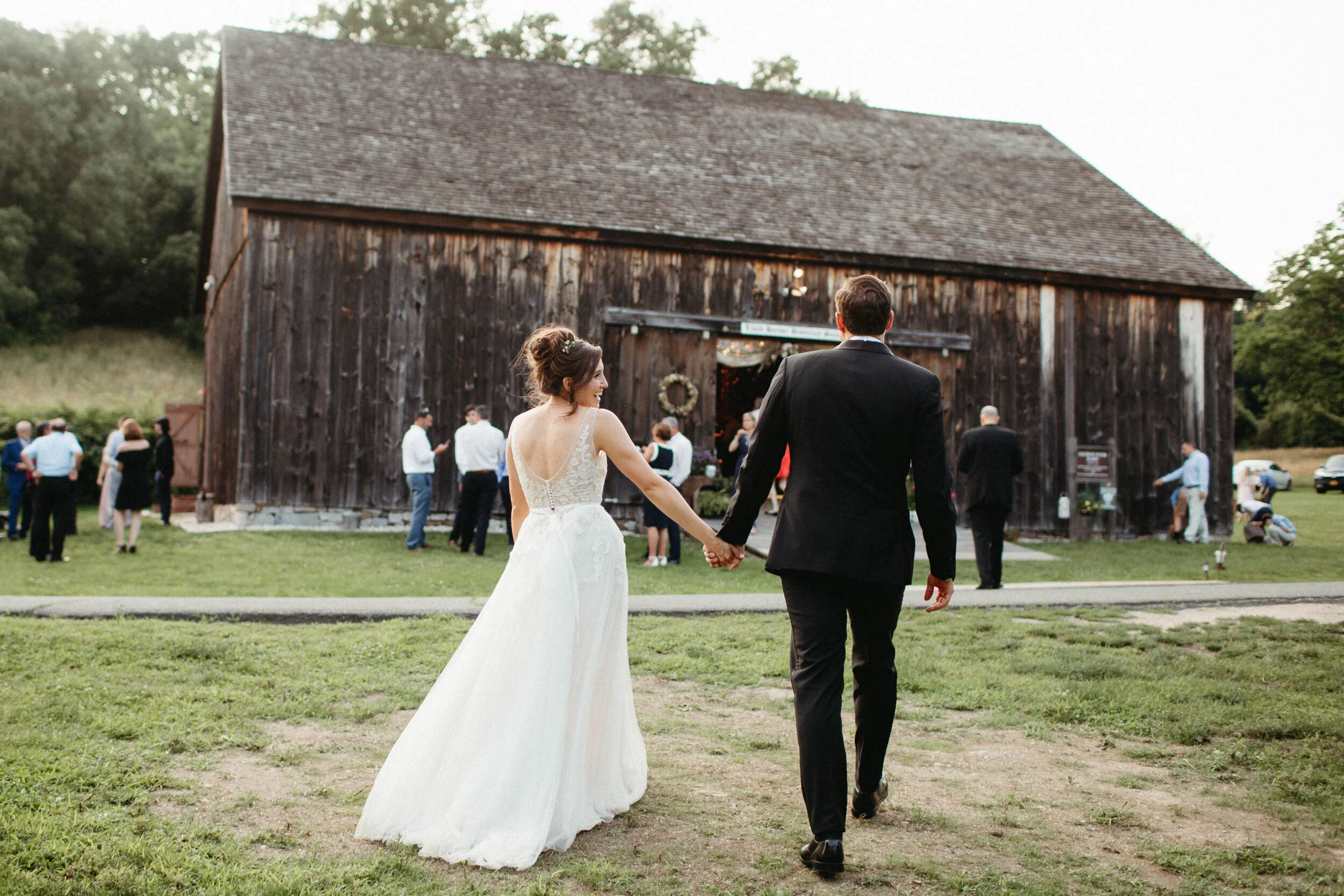 Our Wedding At The George Weir Barn Caumsett State Park