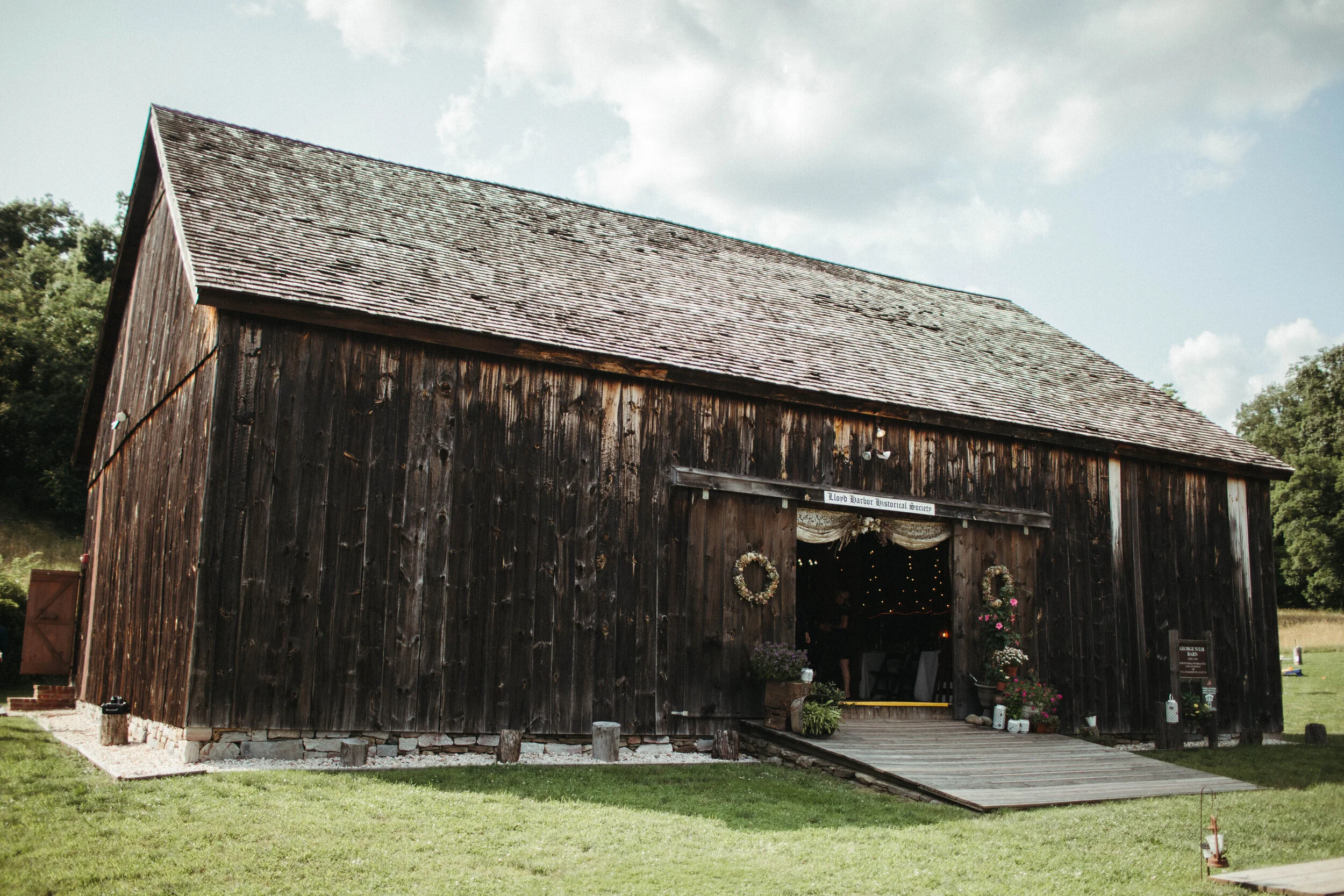 Our Wedding At The George Weir Barn Caumsett State Park