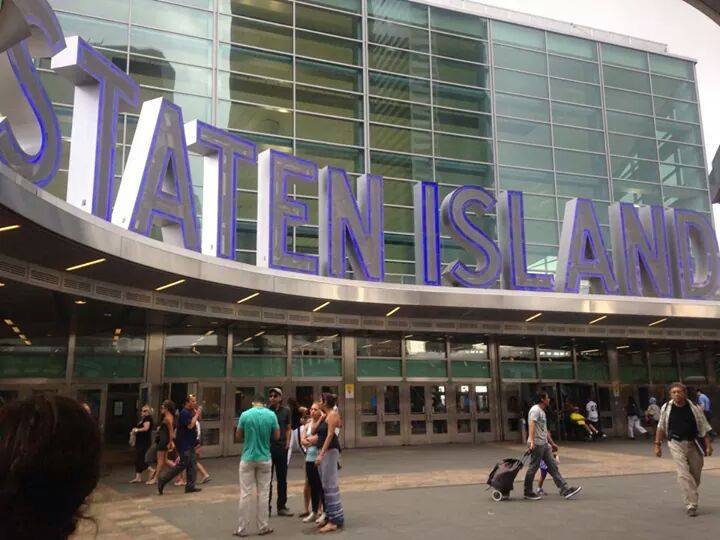 Ended up on Staten Island side of town lol..
