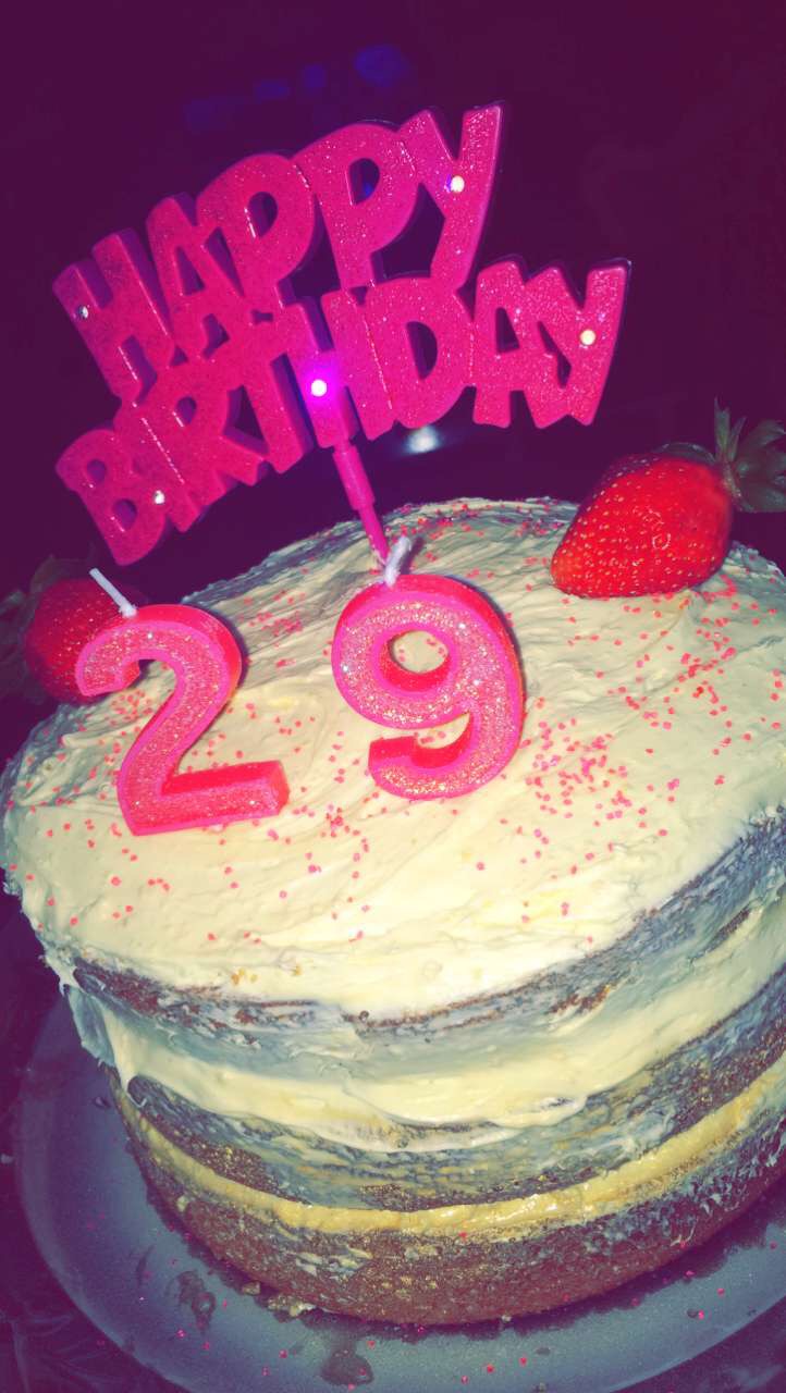 Made my own 29th Birthday Cake!! mmm..