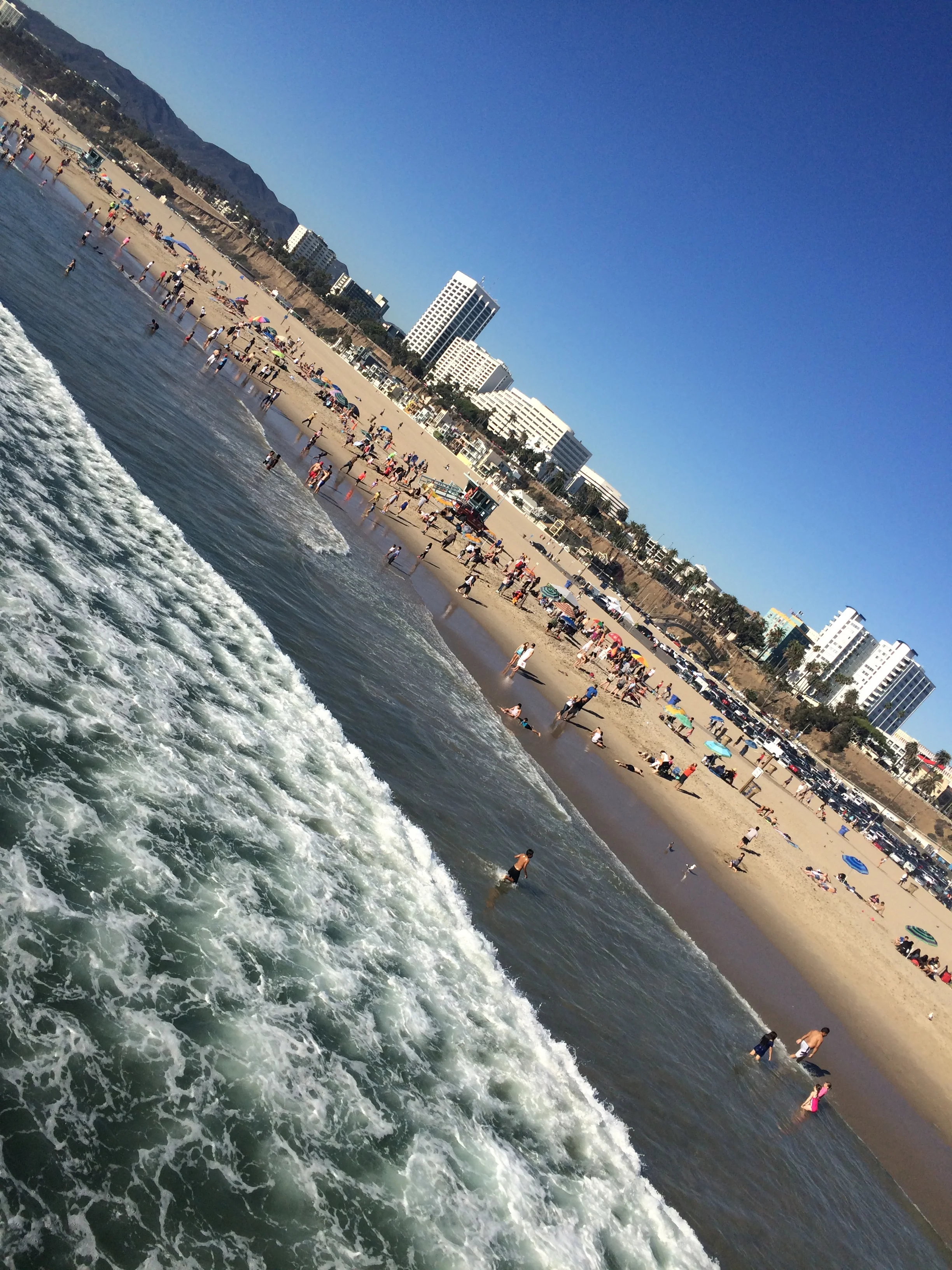 While in Santa Monica...