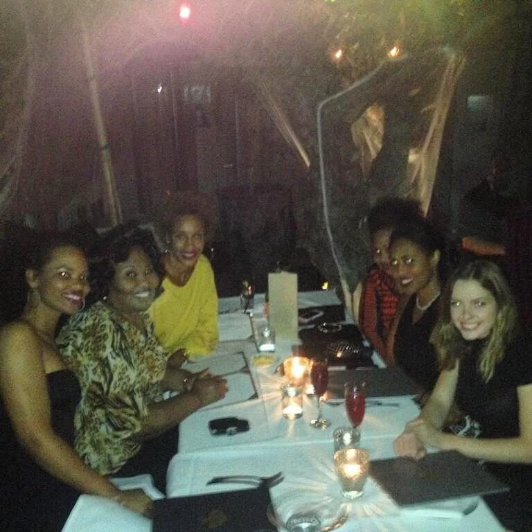 Dinner at the "Pump Restaurant" in West Hollywood, CA w/ My BFF & Some Amazing Women!! Fun Night!!
