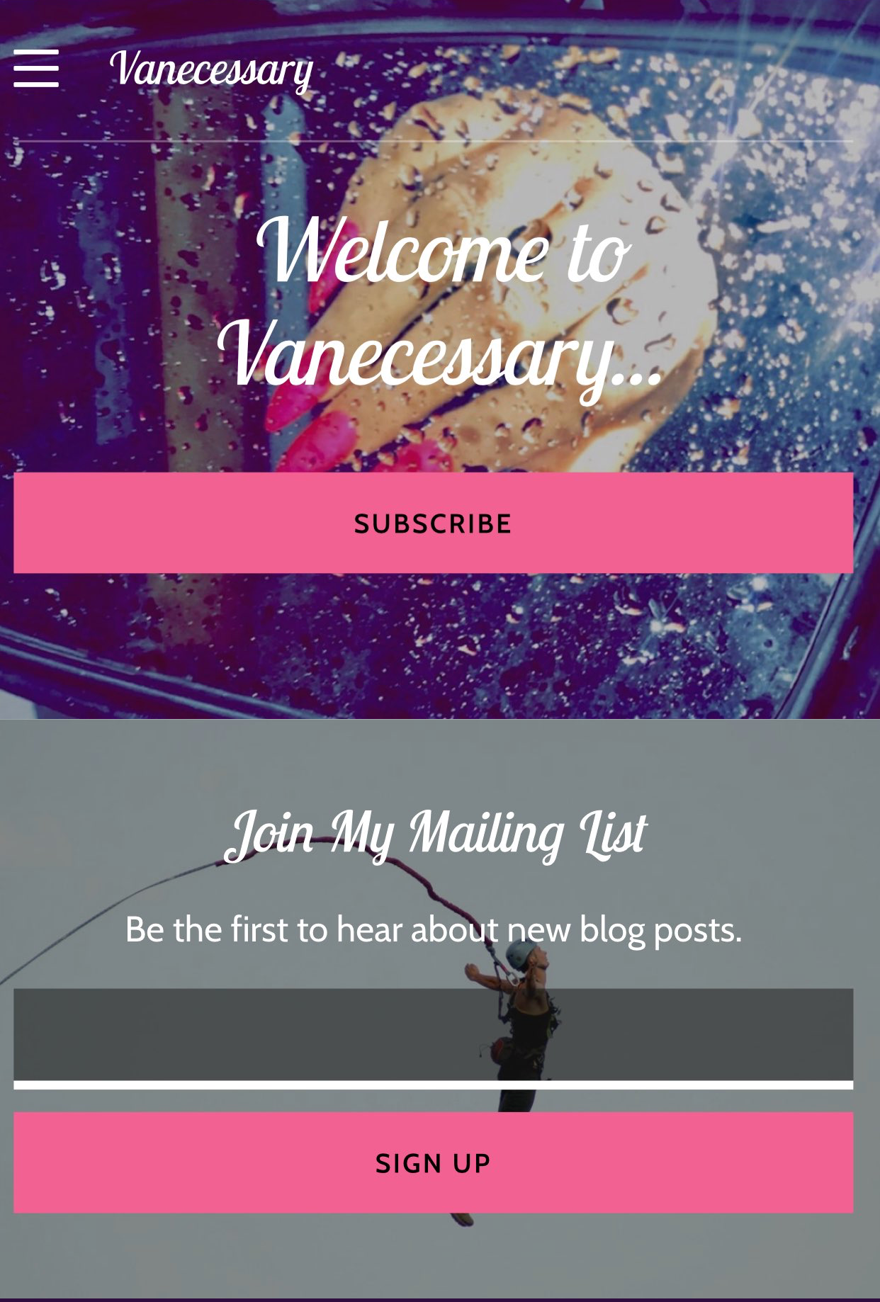 Good News!! My Blog Vanecessary will be combing with the SiimplyV website!! Stay Tuned!!