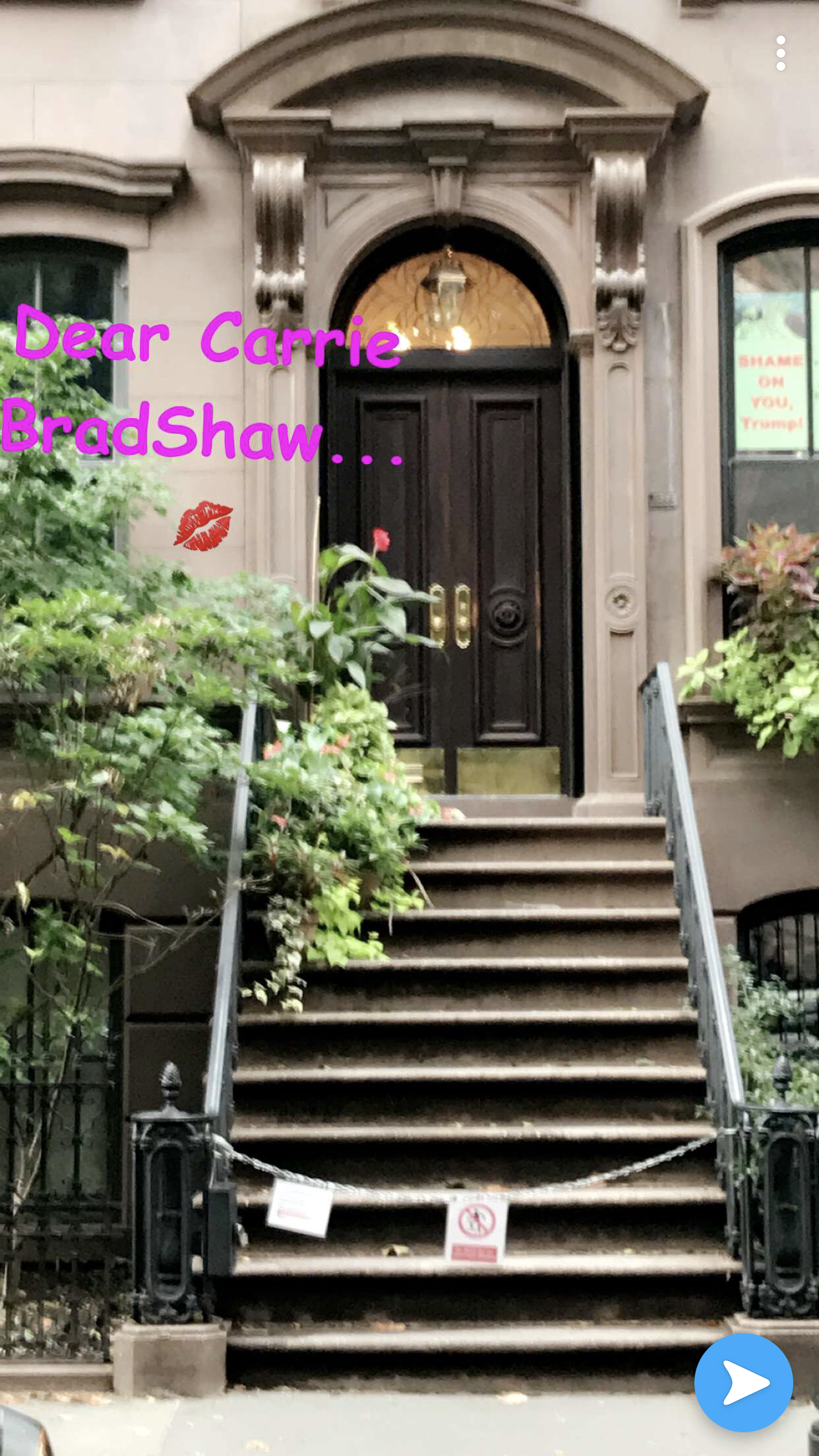 A Dream Come True! Sex And The City's Carrie Bradshaw Famous Apartment in NYC! So happy I got to visit! :-)