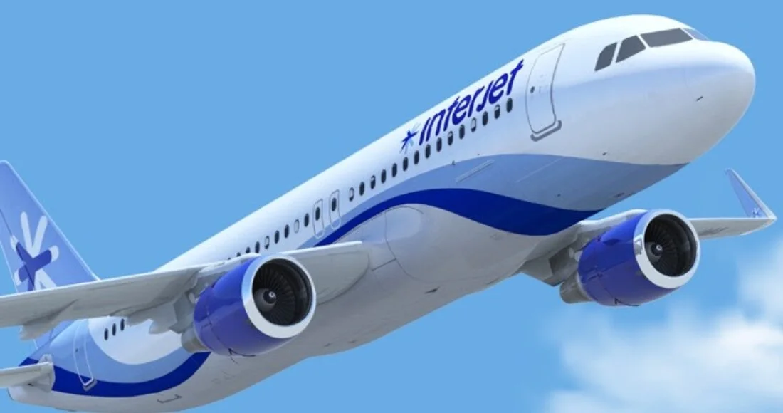 INTERJET DEJARÁ DE OPERAR TEMPORALMENTE SUS RUTAS INTERNACIONALES