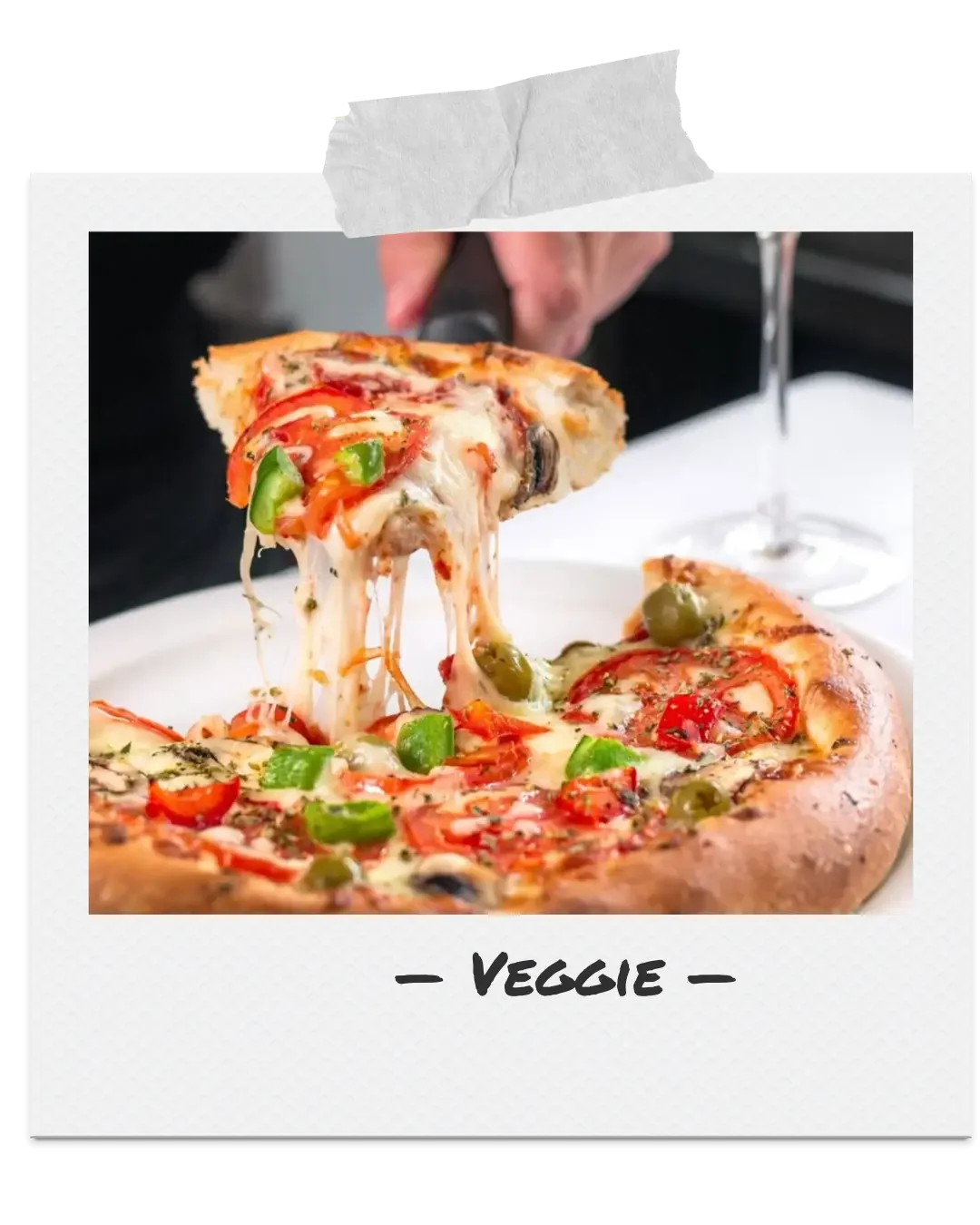 Veggie served at La Dolce Vita Italian restaurant in Ottawa