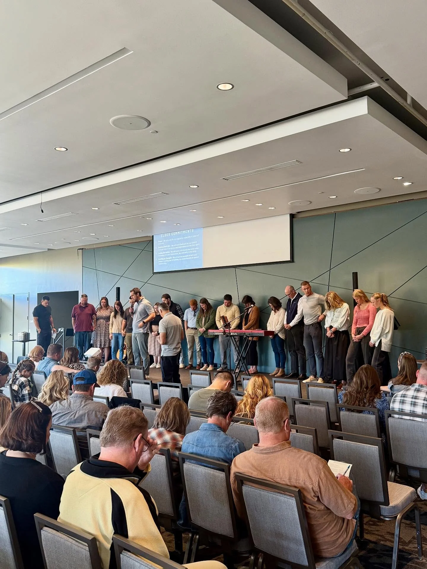 Welcome to our newest members! We are so thankful the Lord brought you to Redemption Parker. Swipe right to see the commitment members and elders make to one another. This faith family is a gift!

 #churchfamily  #churchplanting #coloradochurch #park