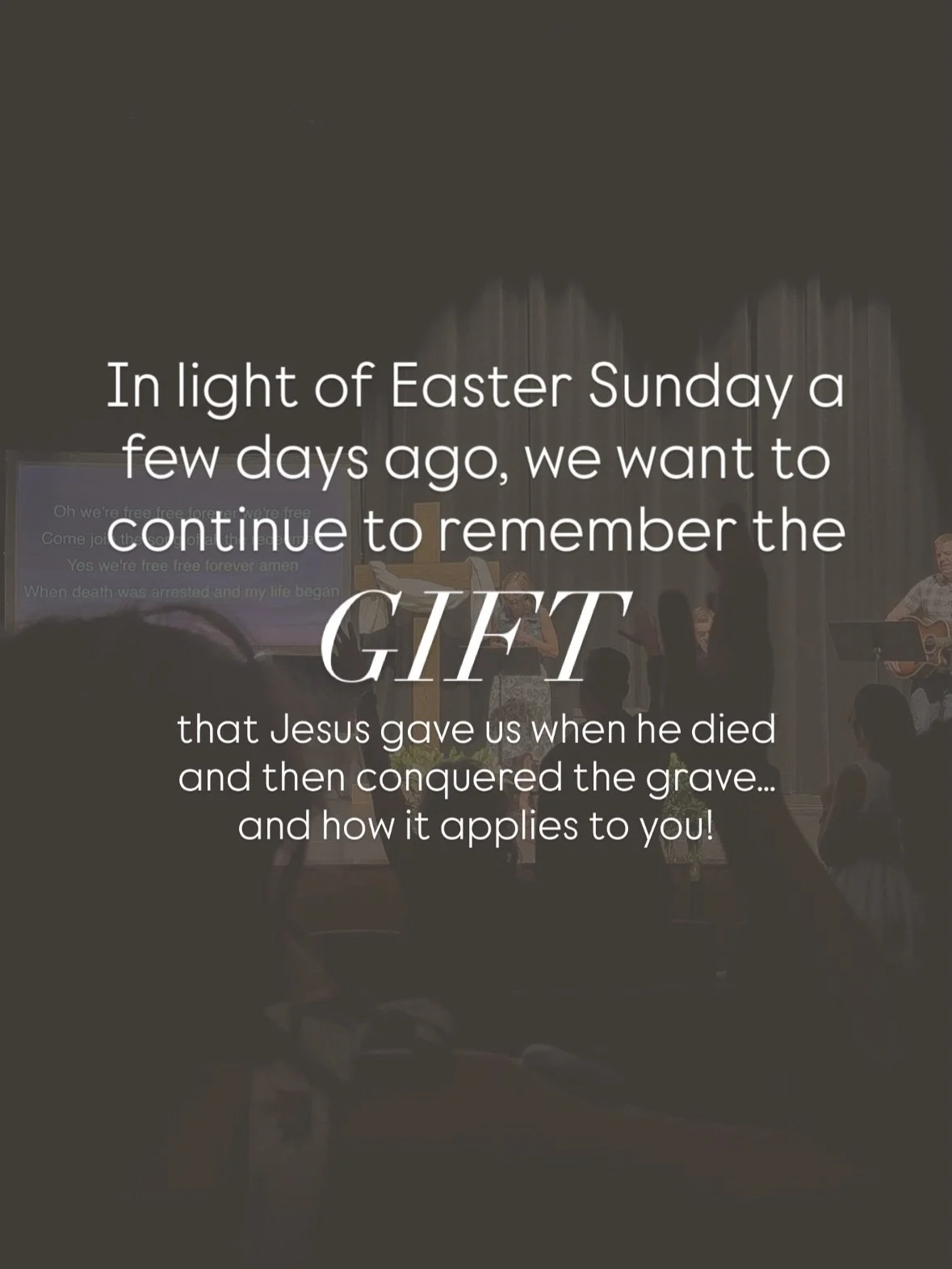 He died on the cross for you, and wants nothing more than a relationship with you. Friends, wherever you are at in your faith journey, we hope you can run into the arms of Jesus.

#parkercolorado #coloradochurch #easteratredemption #churchfamily