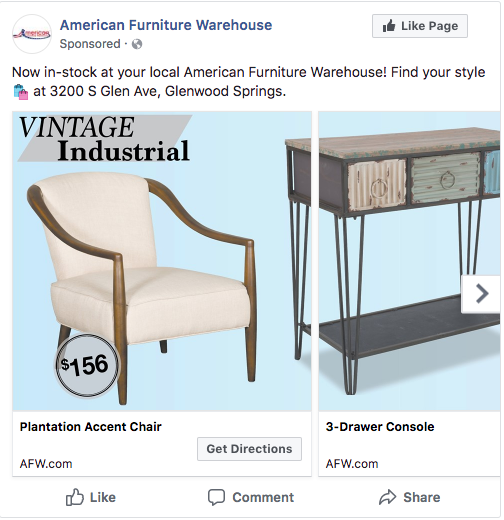 Facebook Campaign Samples
