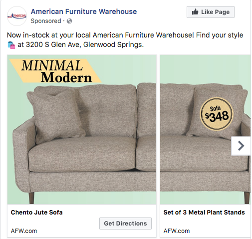 Facebook Campaign Samples