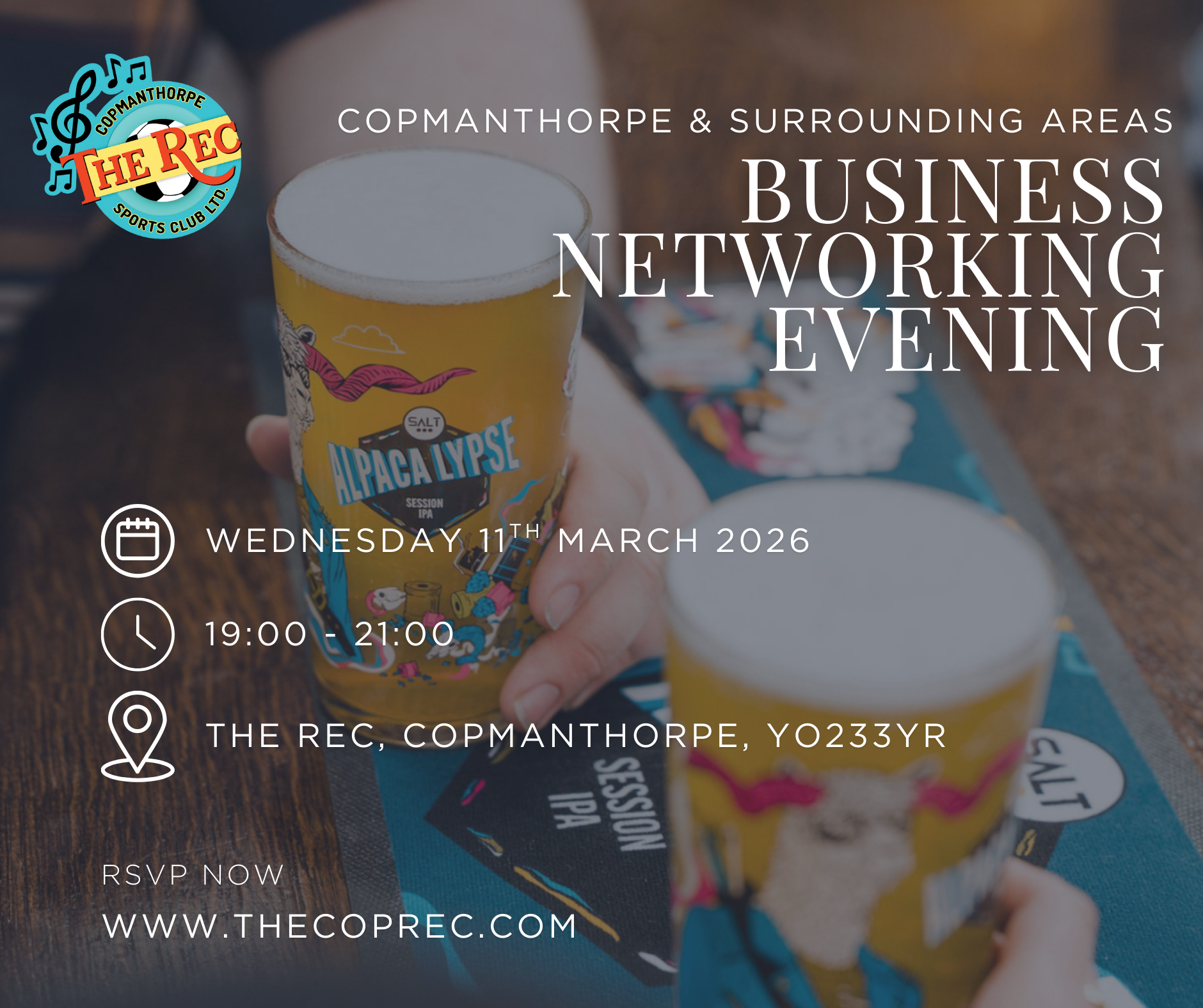 Copmanthorpe & Surrounding Areas Business Networking Evening