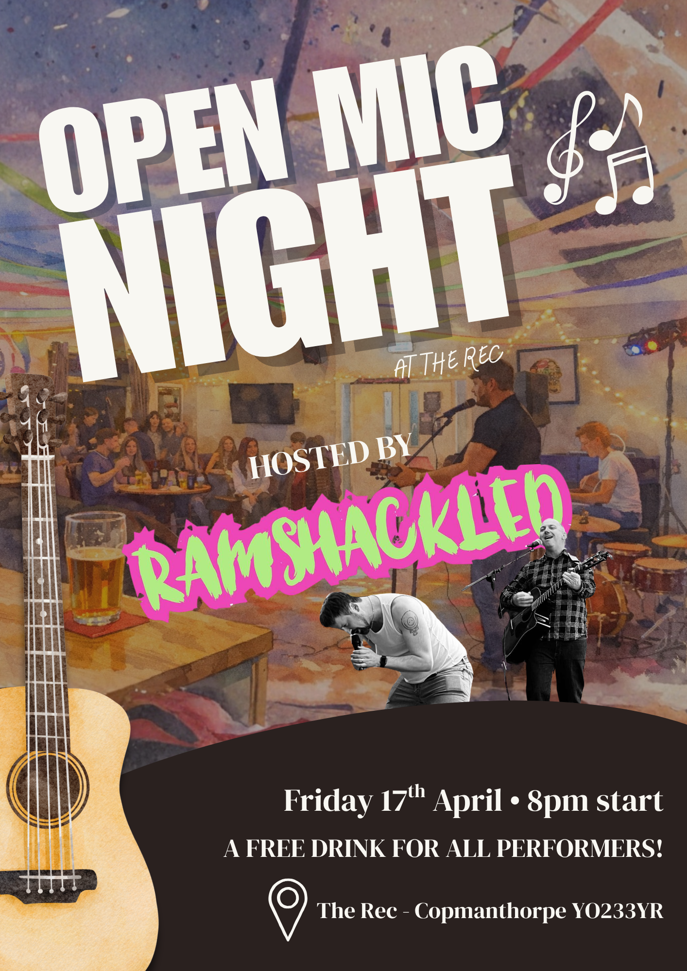April Open Mic Night