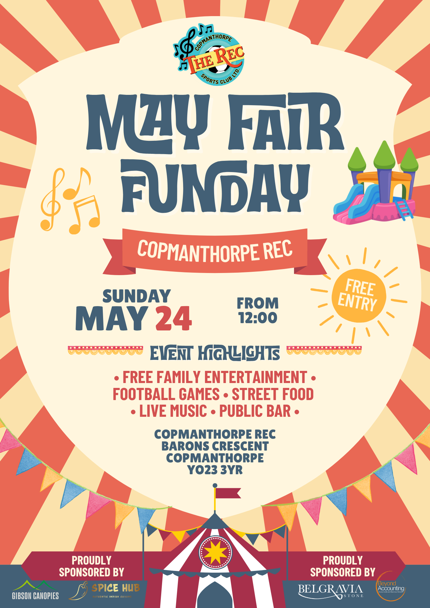 Copmanthorpe's May Fair Fun Day