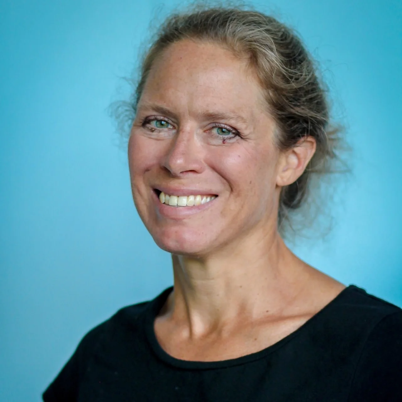 Kirstan Hutchinson holds a bachelor's degree in church history from Duke University and a master's in theology from Gordon-Conwell Theological Seminary. She has spent most of her adult life homeschooling her two daughters (now in college and grad school), coaching soccer for NRU and Dayspring, and annoying the deacons at Grace Covenant Presbyterian Church, where her husband Chris has served as senior pastor since 2004. When she is not practicing planks with VCS students, she walks frequently, usually with dog biscuits in her pocket for the neighborhood canines, and attempts a variety of home improvement projects, some more successfully than others.