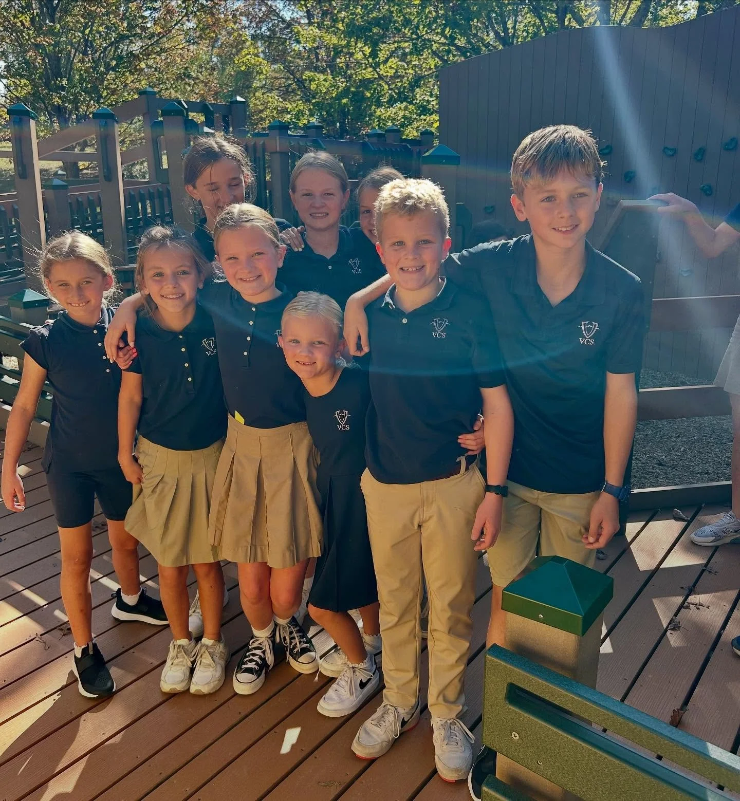 Come for one or all of the three Cs &ndash; Christian, Classical, Collaborative&hellip; STAY for the bonus C (Community!!). 

After school fun+community brought to you by this perfect start to another beautiful October in Virginia. 🍂