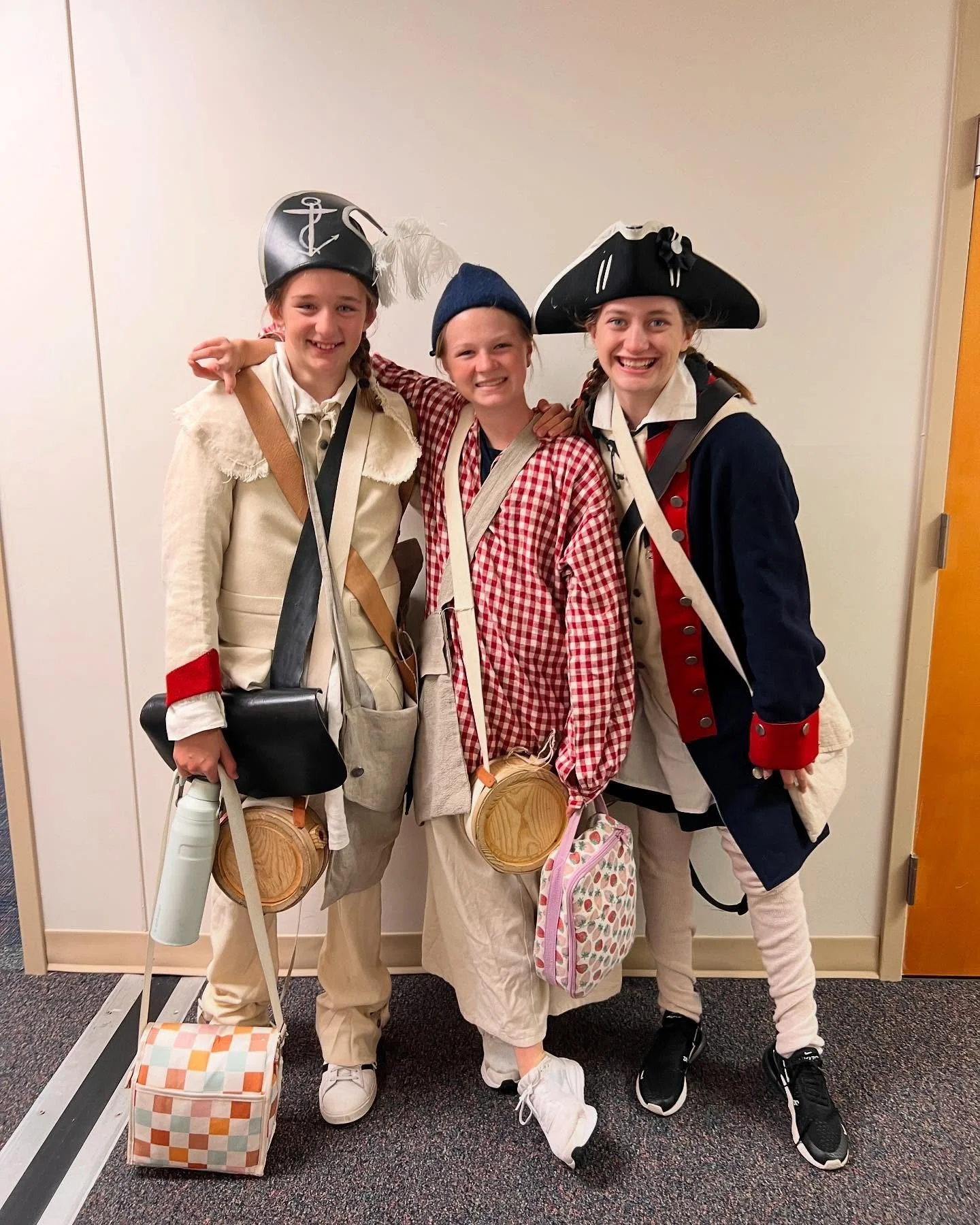 This week in 7th grade looks to be a great one: Revolutionary War in History and making+testing catapults in Physics!