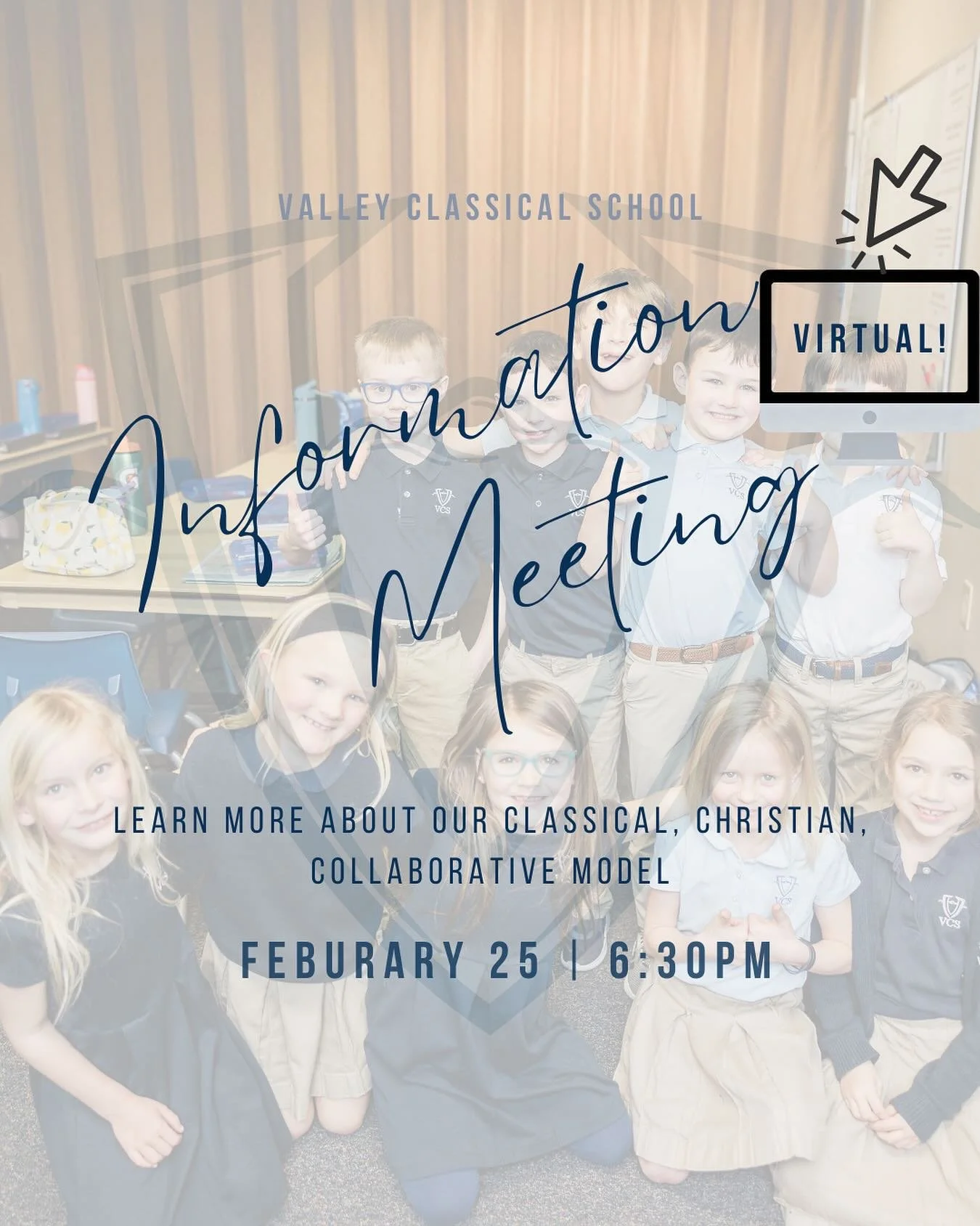 If getting out on a weeknight for an in-person info meeting is tough, this virtual meeting may be just the solution! Learn about what makes VCS so special, ask questions, and kick off the first step of your admissions process all from home. Please fo