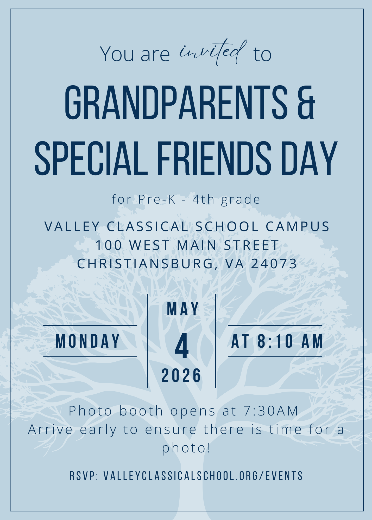 Grandparents and Special Friends Day