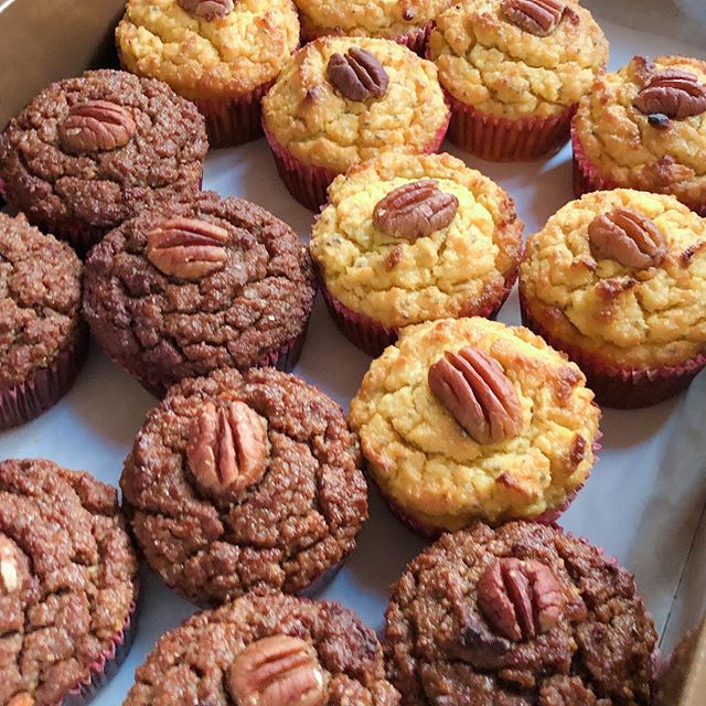 Chocolate and orange chia seeds muffin - dairy-free, gluten-free and sugar-free 😋 great for keto dieters