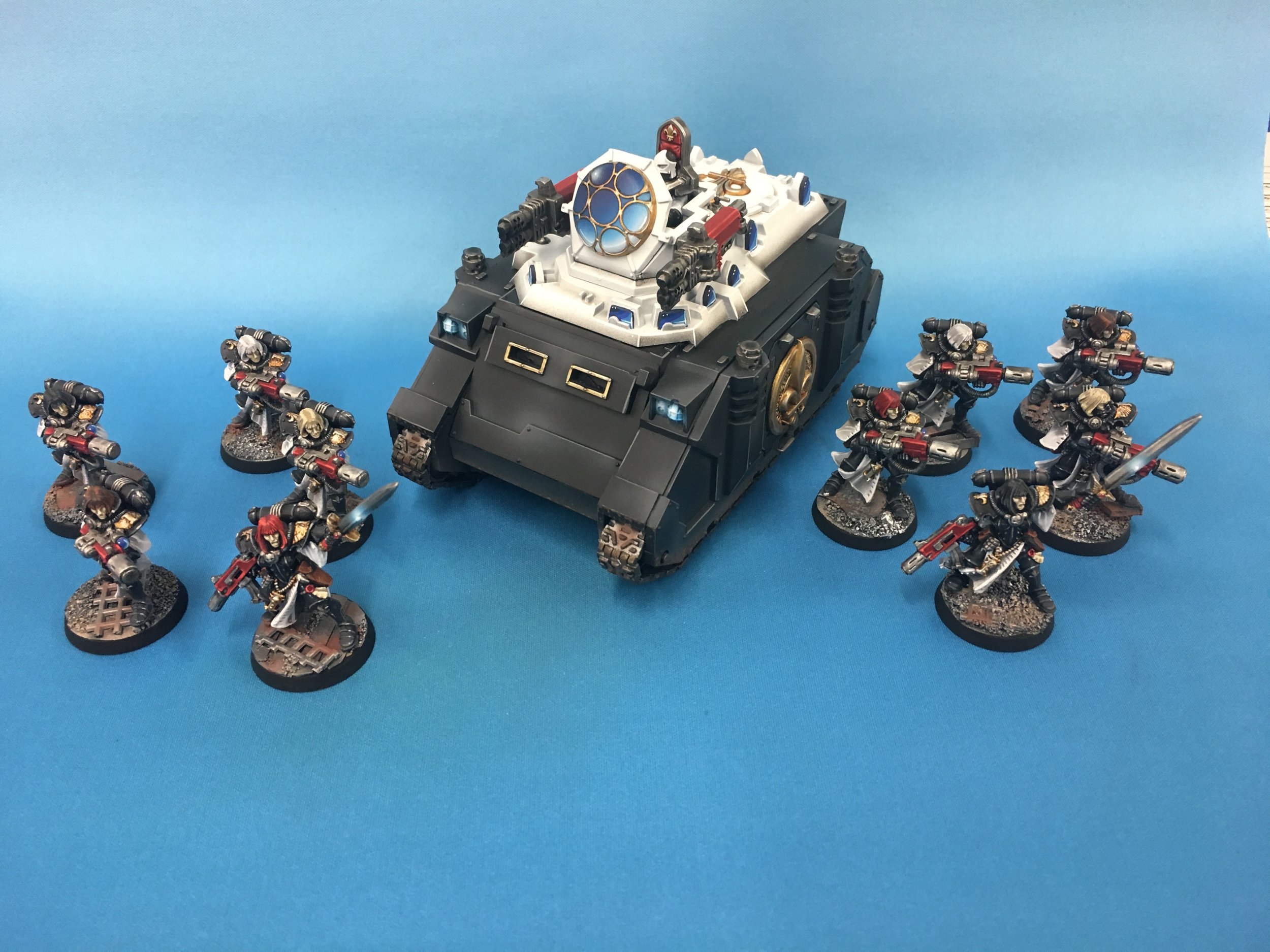 We started on a good lookin Sisters force on custom bases