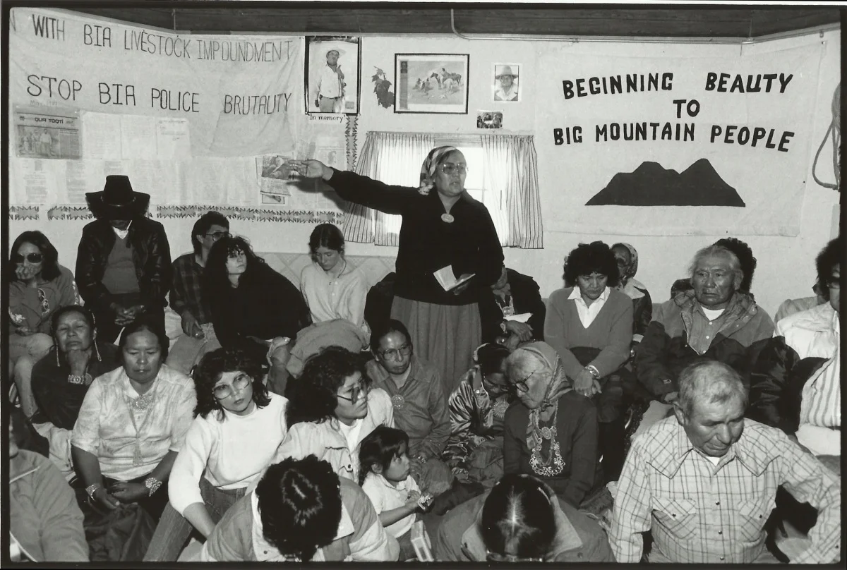   March 1987. &nbsp;Big Mountain, AZ.  