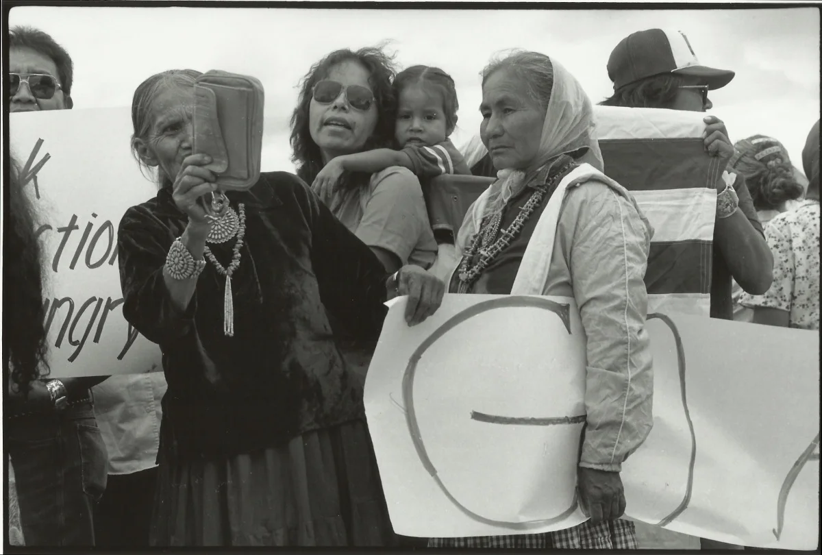   July 1986. &nbsp;Dinnebito, AZ.  