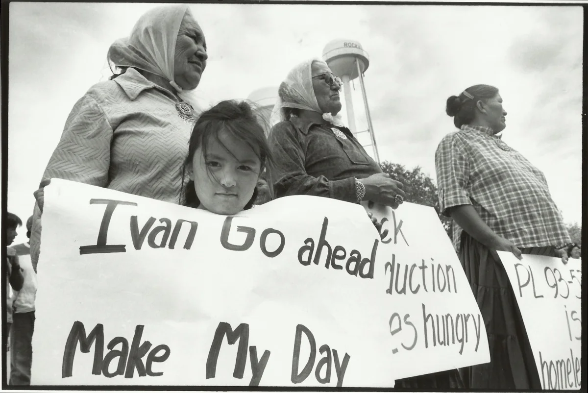   July 1986. &nbsp;Dinnebito, AZ.  