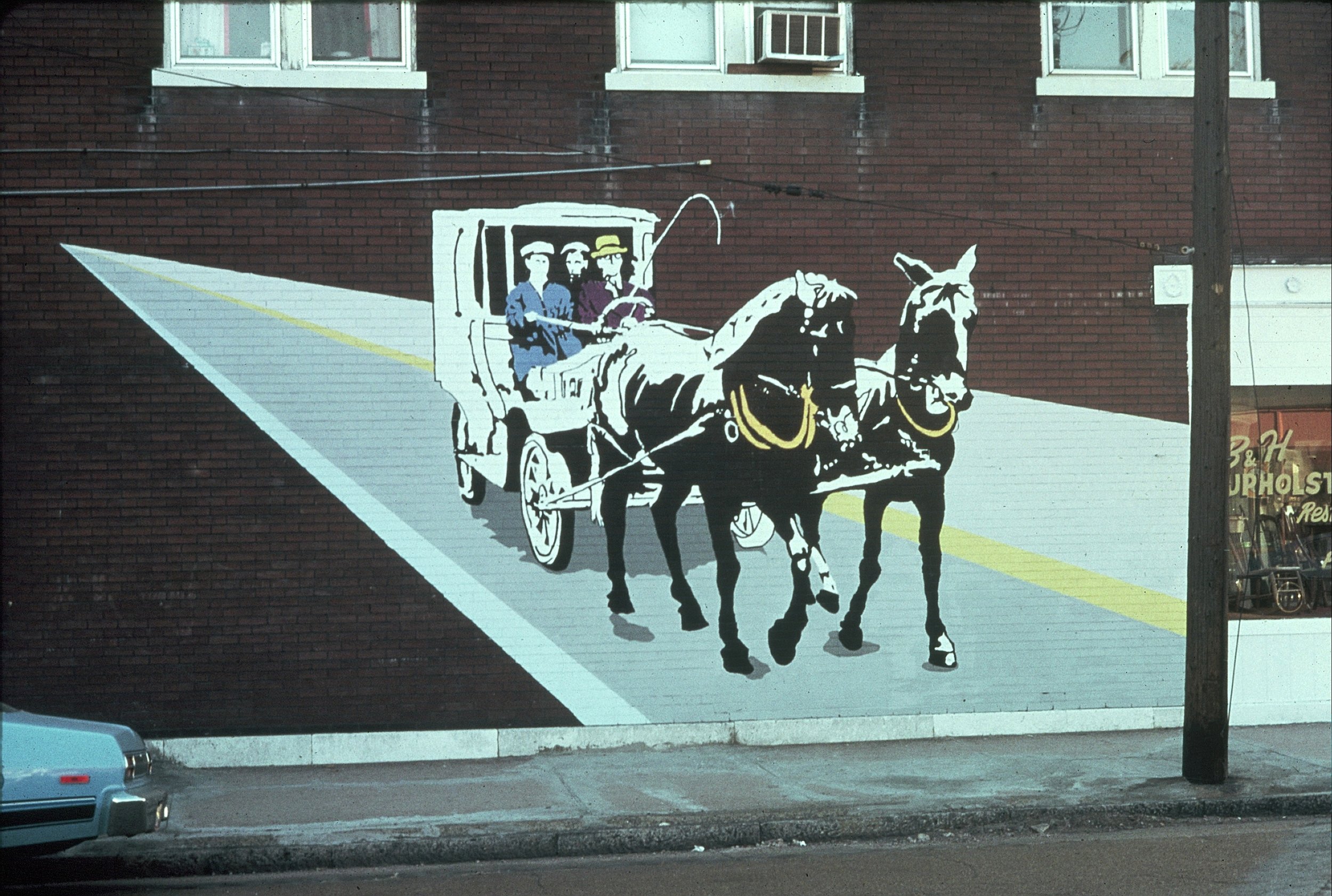 To The Horse trough, 1976, St. Louis