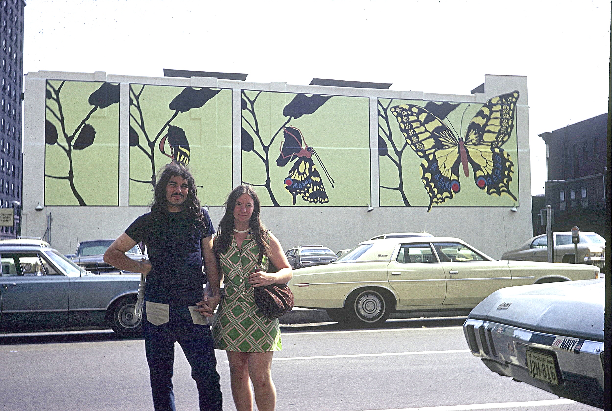 Wally, 1974, our first mural
