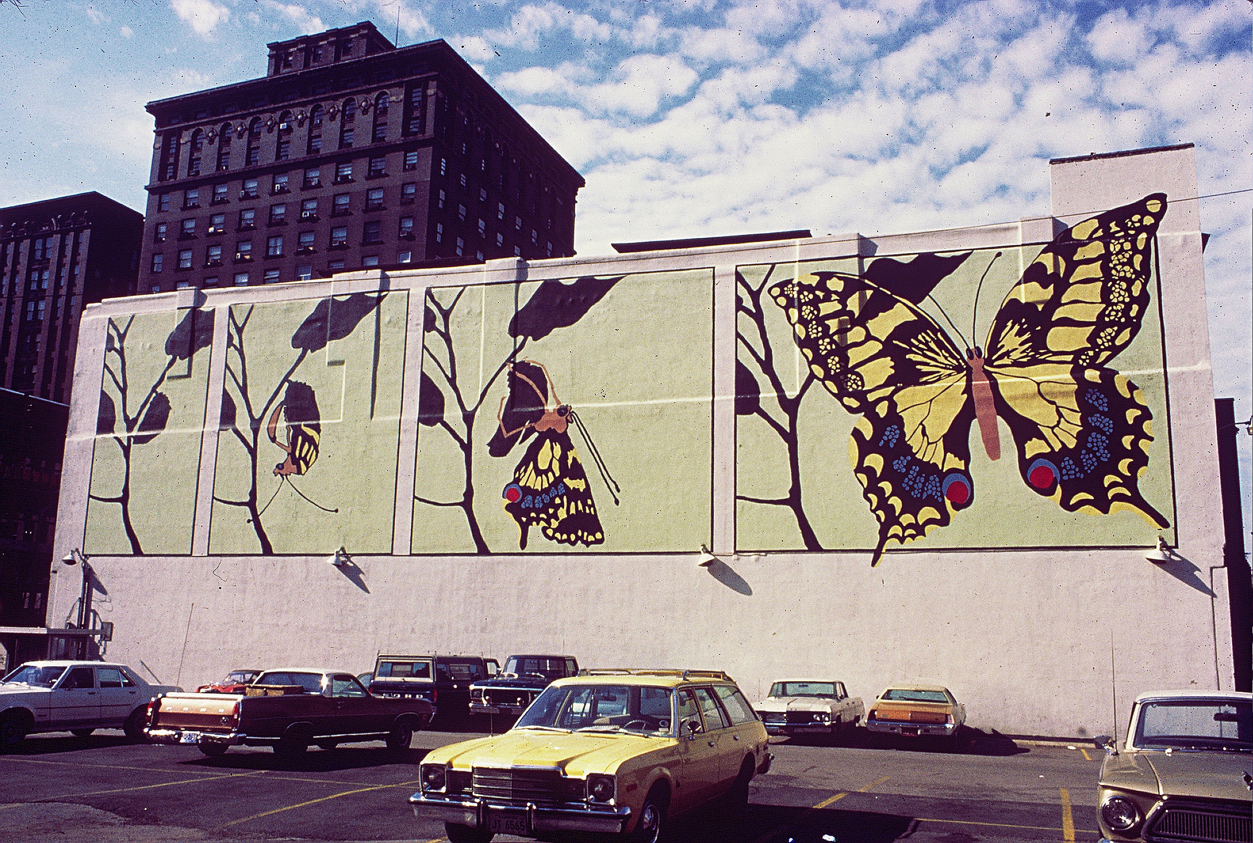 Wally, 1974, Our first mural