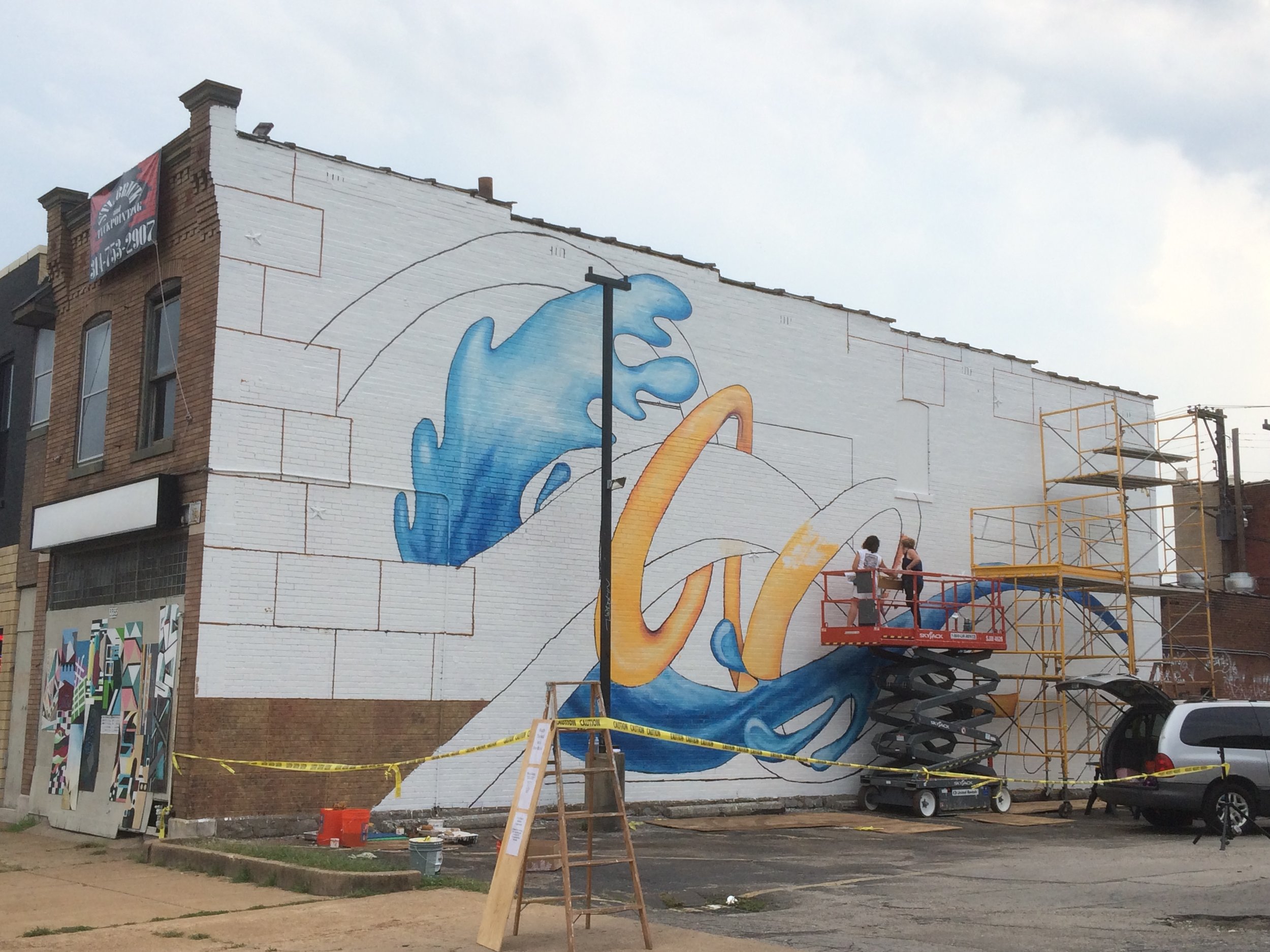 Splash, 2016, St. Louis (in progress)