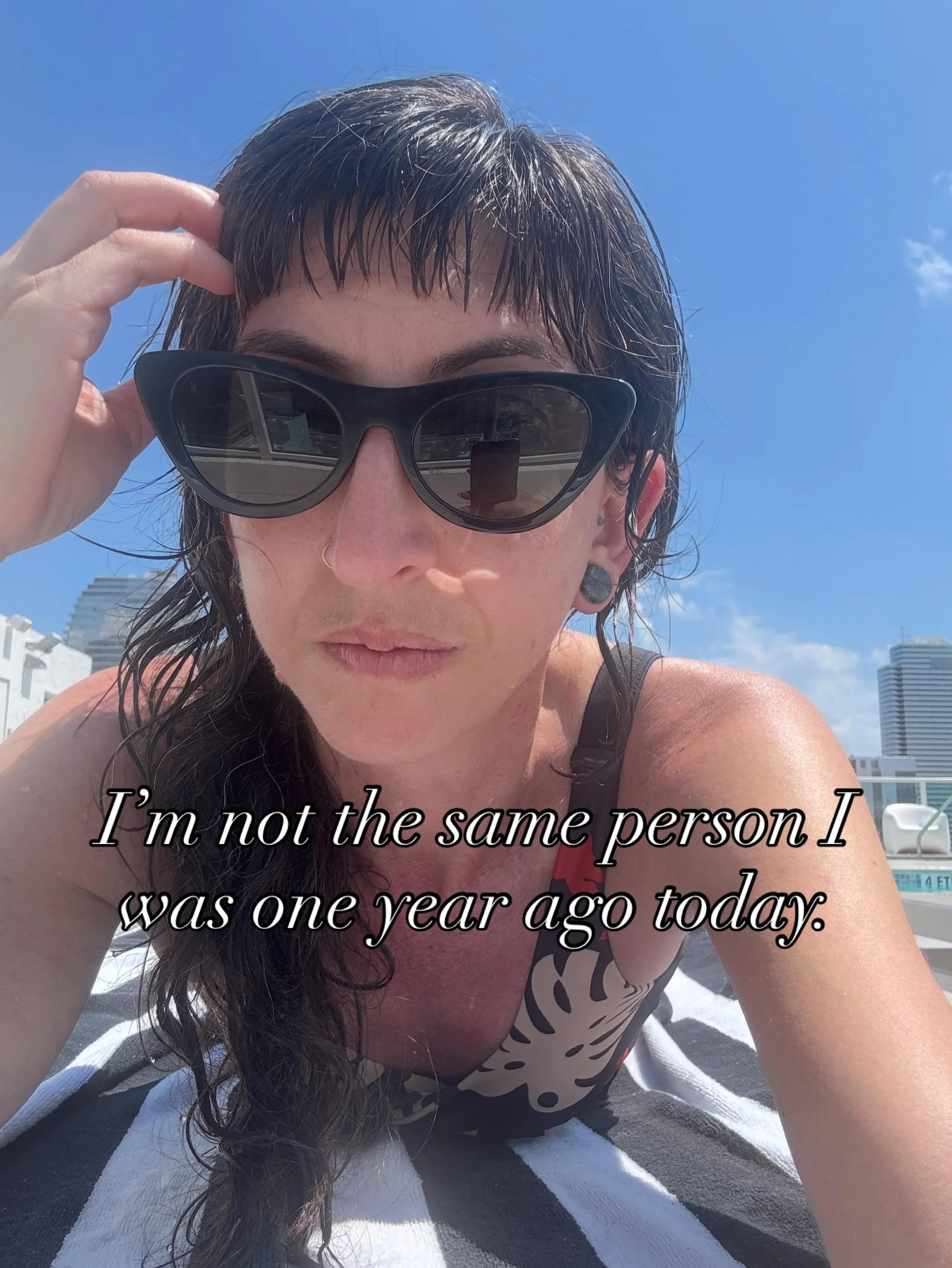 Happy birthday to me! Radical Authenticity has been my favorite lesson. 💝One year ago today I was hit with a big, loud feeling. I listened to it and it gave me GIFTS! I have been and will continue to be gifted so many opportunities to replace fear w