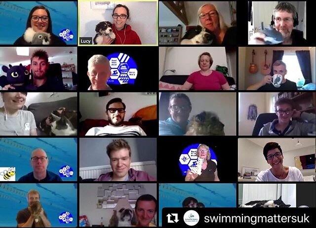 Was great to be able to connect with @swimmingmattersuk in Manchester and answer some training questions as well as offer some advice re dryland these past few weeks.  They have been following my swim cords advice (link in bio) for the past month and