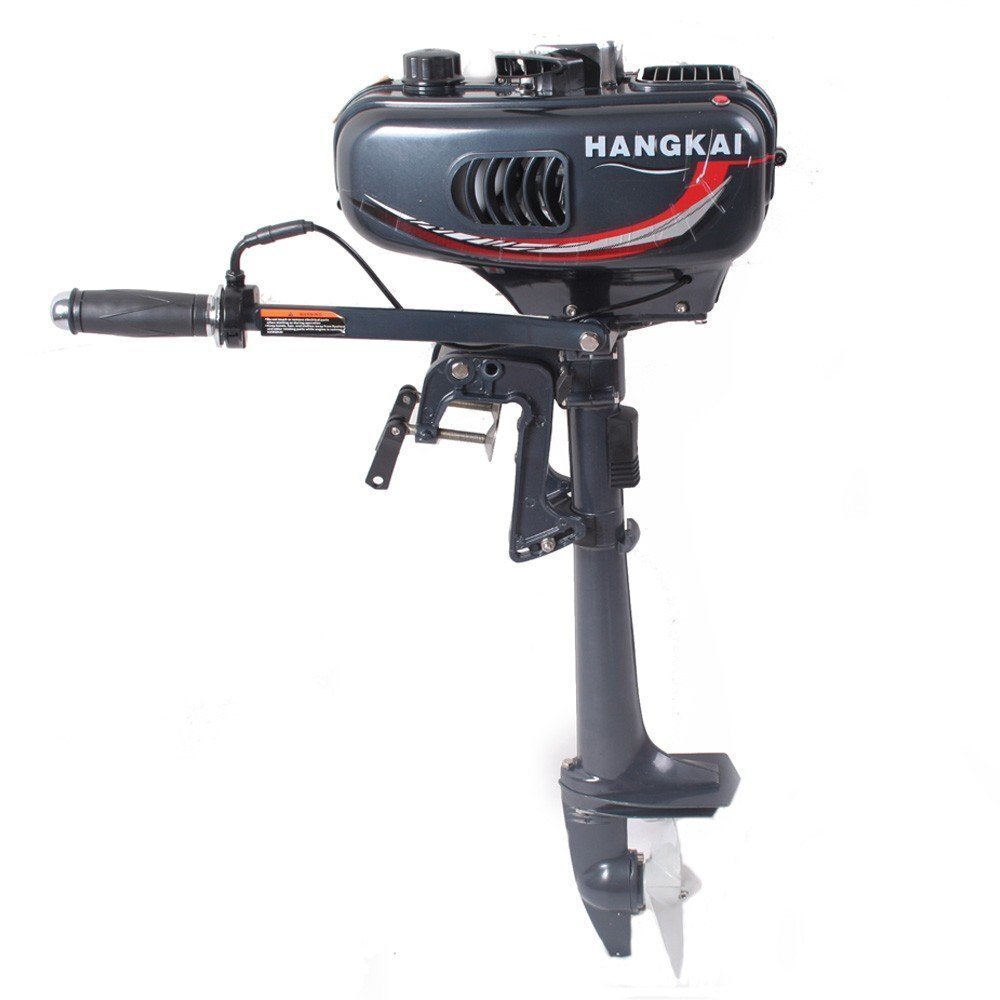 2 Stroke 3.5HP Outboard Motor 2.5KW Fishing Boat Engine Water Cooling System US 