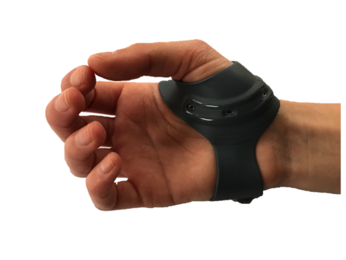 A commonly used splint for thumb arthritis.