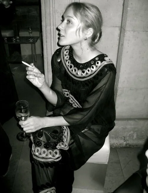 I love a weird, vintage dress! And no one does it better than Ms. New York, Chloë Sevigny.