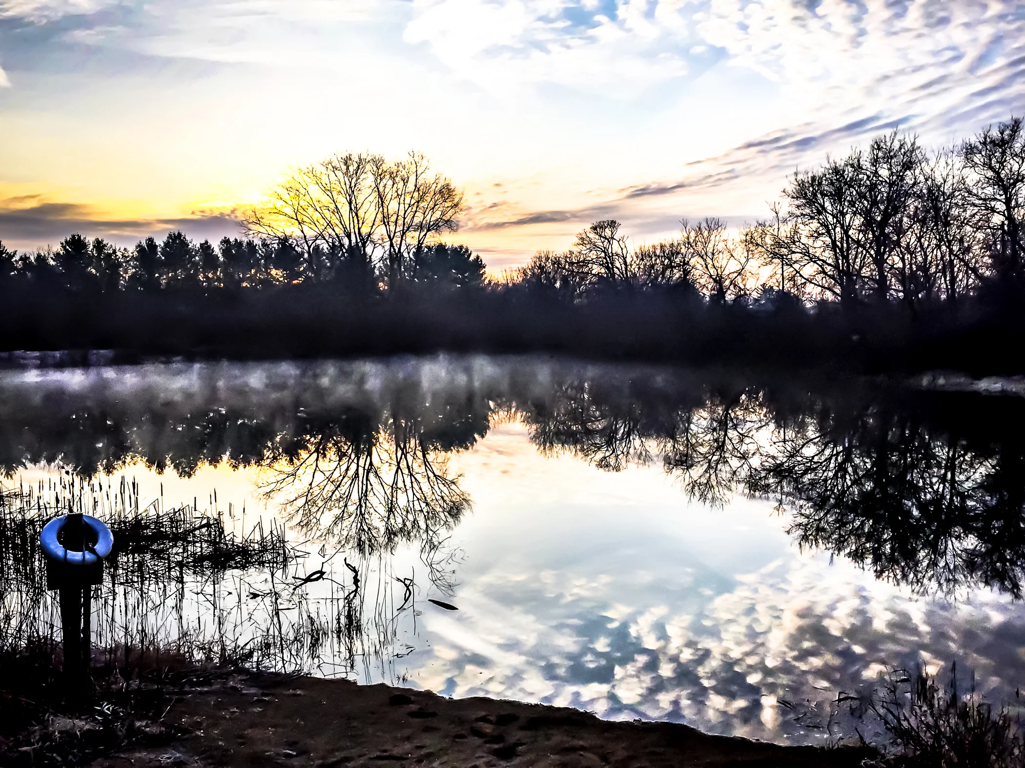 "Four Degrees": 8x12 print, matted to fit 11x14 frame, $90
