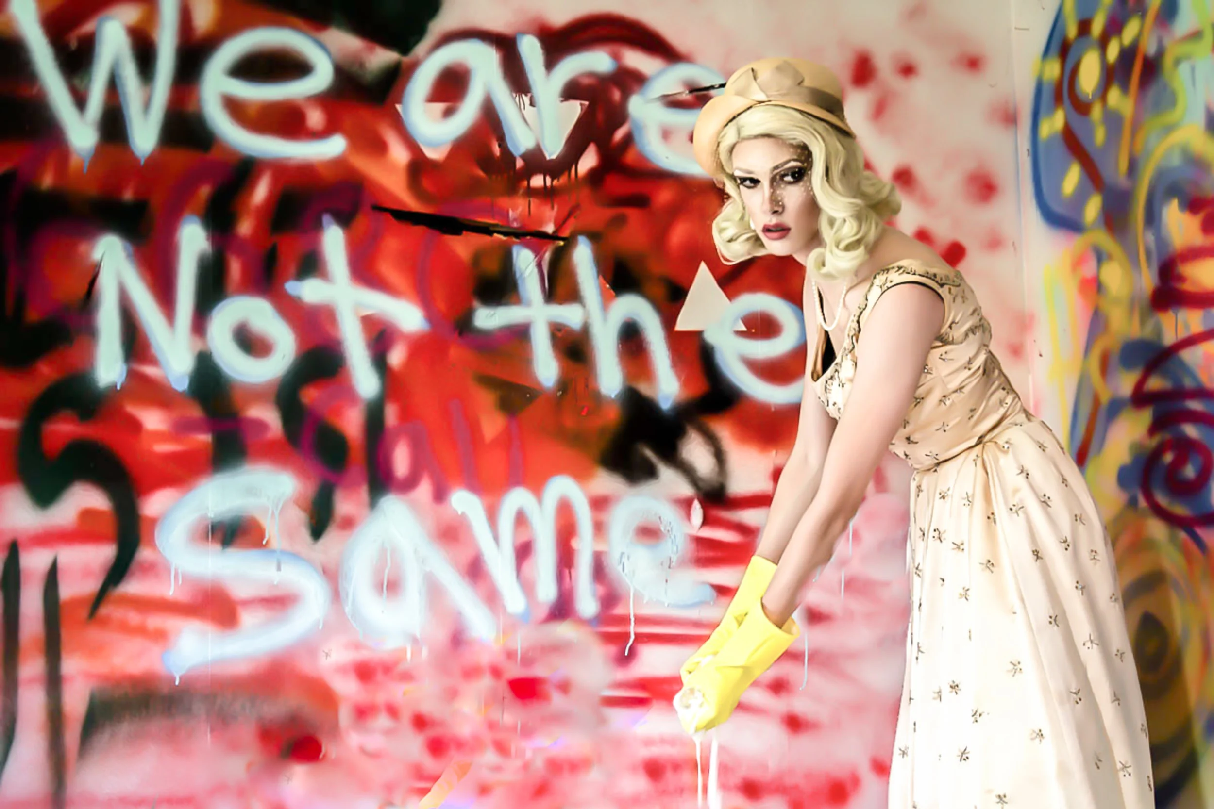 "Not the Same": 12x18 editioned print, matted + framed in 16x20 frame, $300 (1/15)