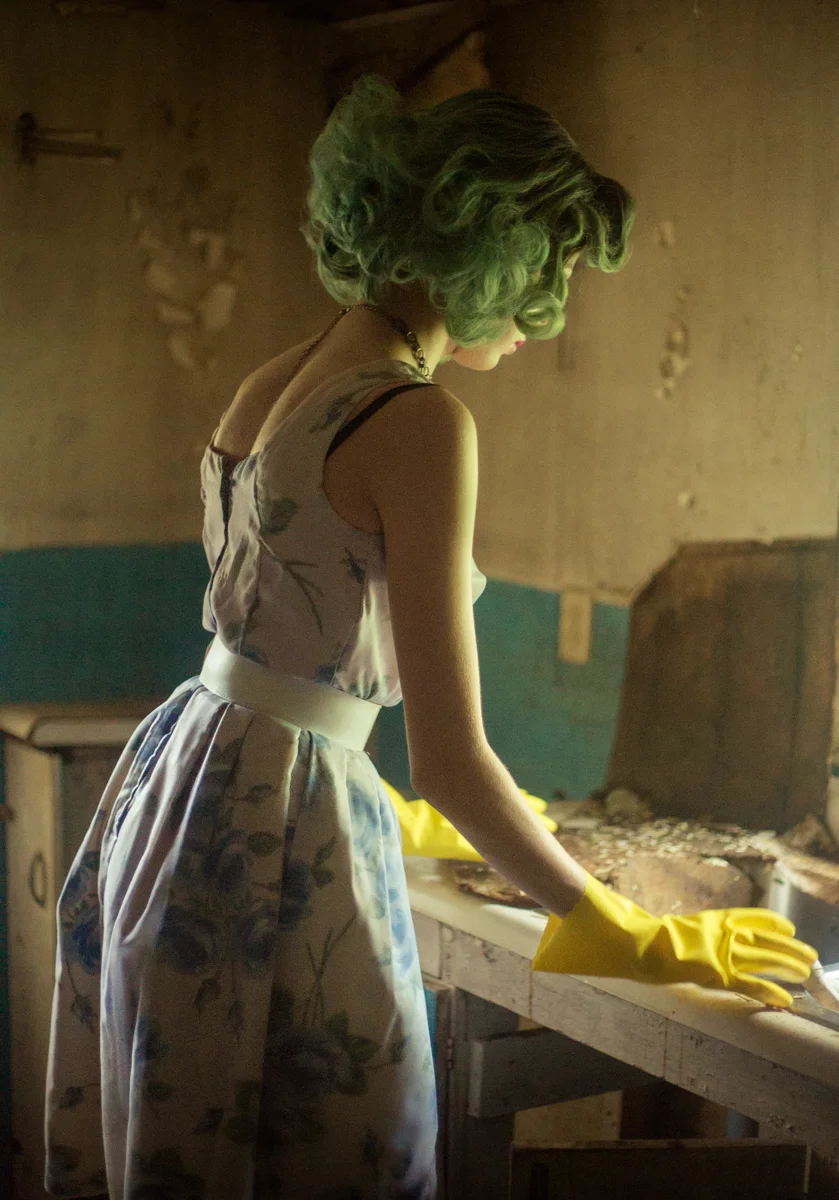 "The Dishwasher": 18x12 editioned print, matted to fit 20x16, $275 (1/15)