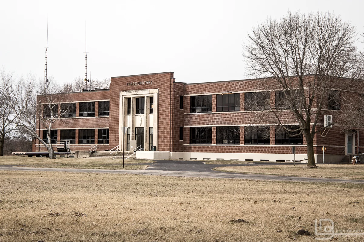 The Headquarter Building, which is near the barracks.