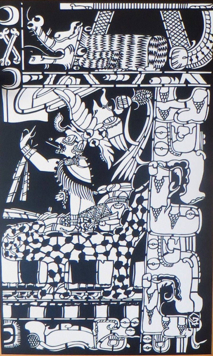 Pablo Horacio Cruz: Mayan Motif