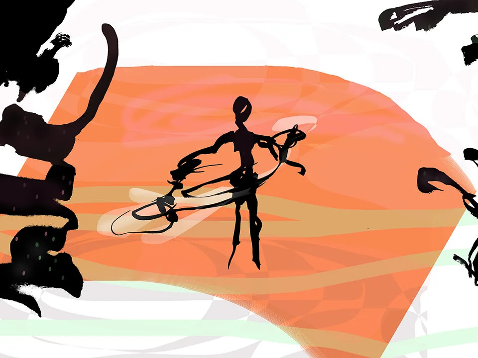 SPRING DANCER IN RED