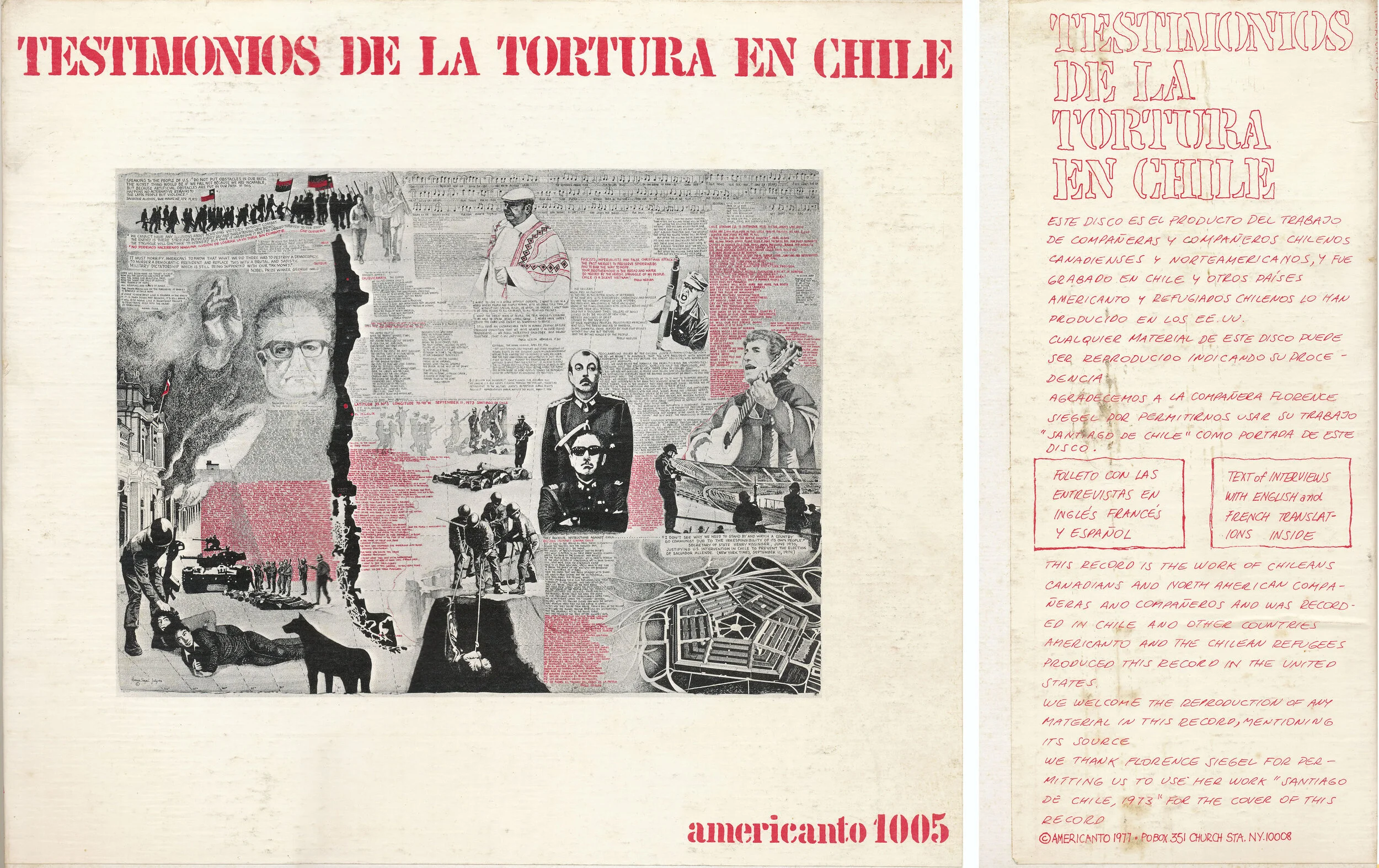 Americanto: TESTIMONIOS