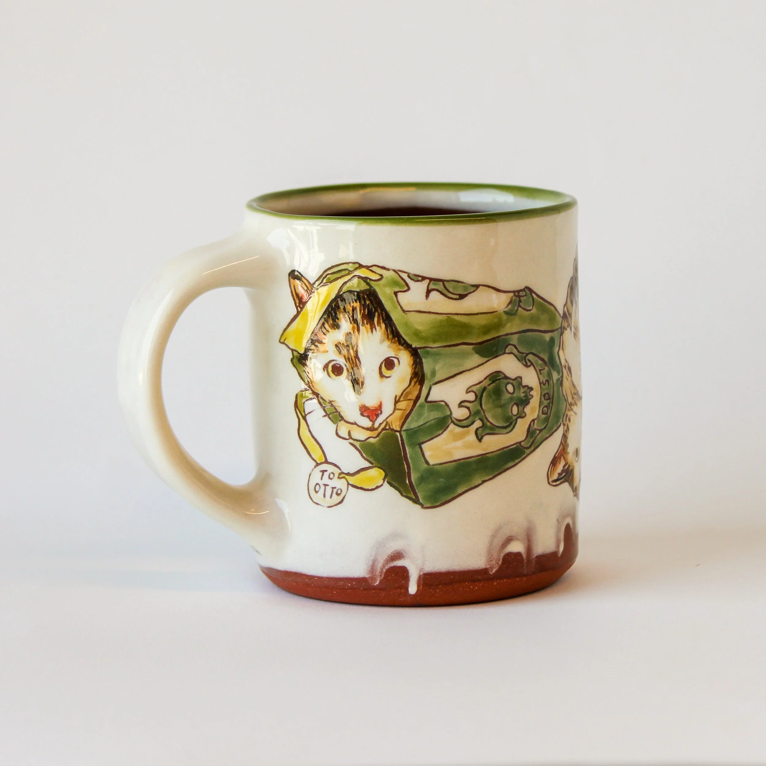 Leroy the cat mug