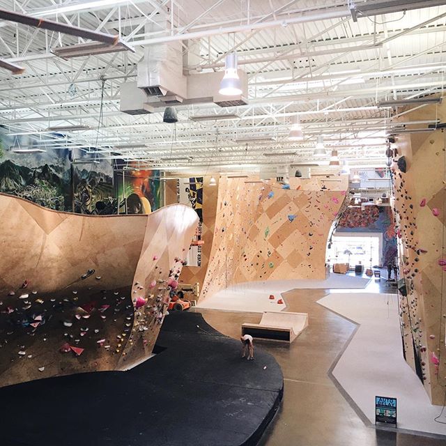 One of my favorite climbing gyms/co-working spaces. Great to be back! #climbing #somerville #bkblove