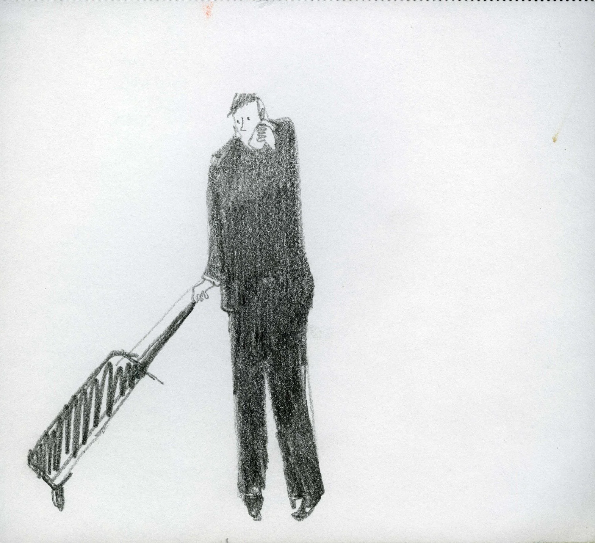 (figure with suitcase)