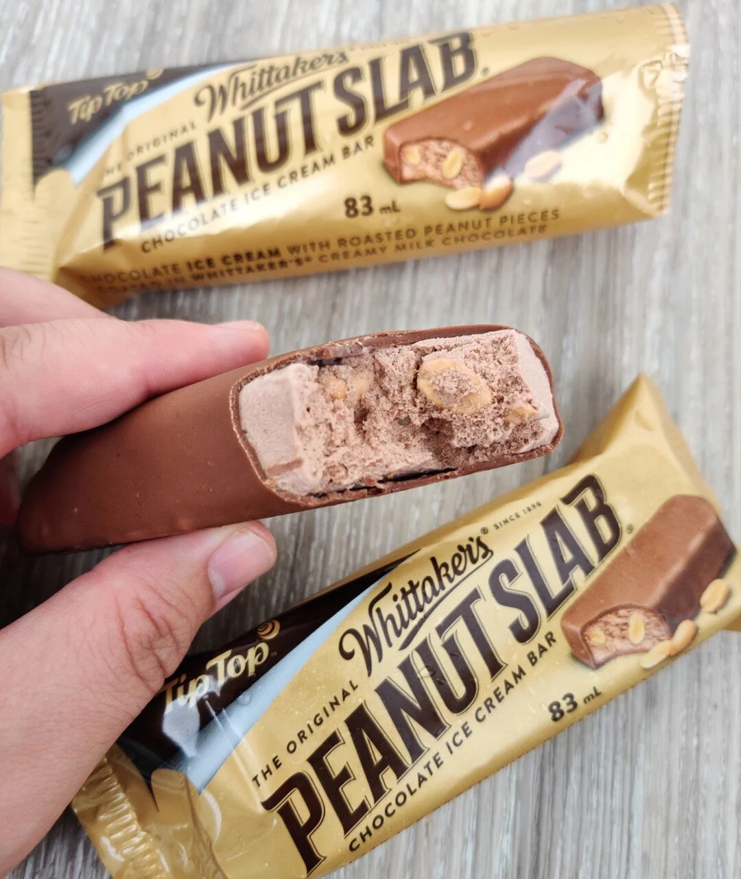Peanut Slab Tip Top Ice Cream Review 