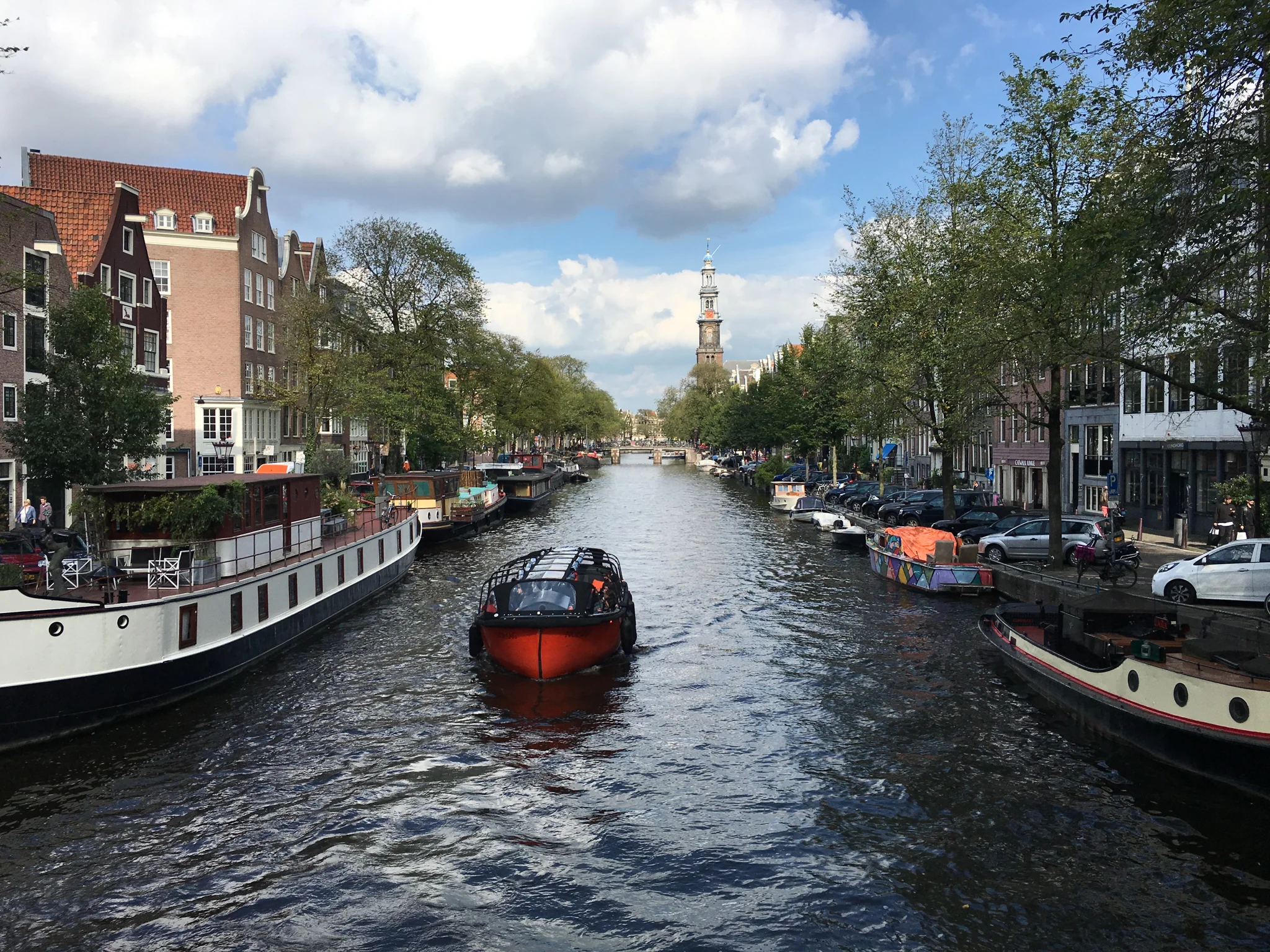 One of many canals in Amsterdam taken with iPhone