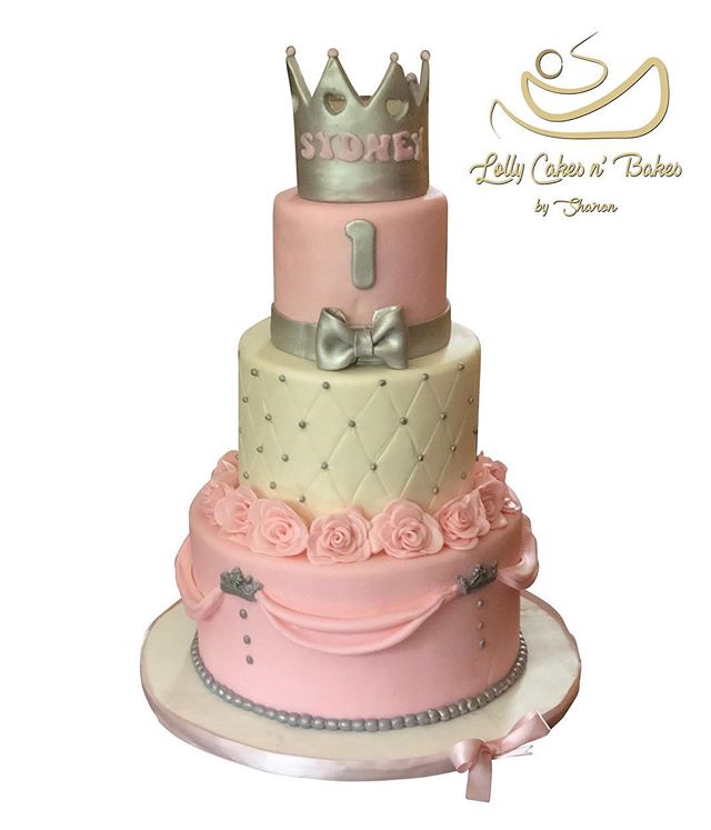 Happy birthday! #princesscake #firstbirthday